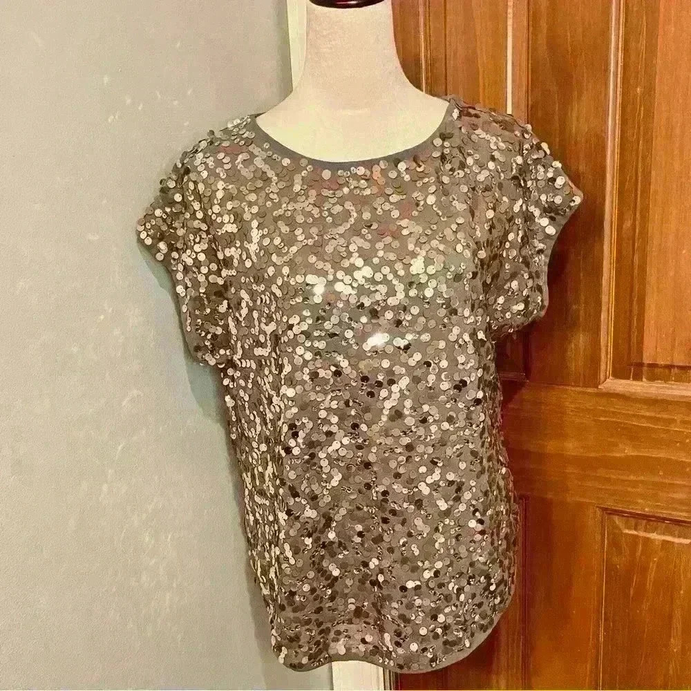 The Limited Ladies Sequins Top